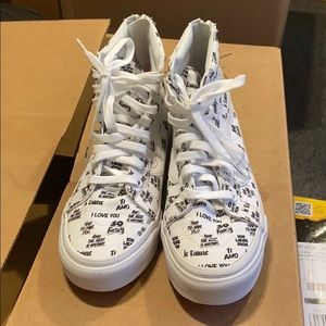 NWOT Vans X Baron Von Fancy Sk8-Hi Slim Zip